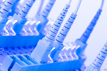 Fiber Optic Distribution Frame witch Optical Patch Cord Cable Hardware Technology