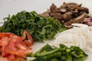 fresh Vegetables Salad Raw ingredients 02