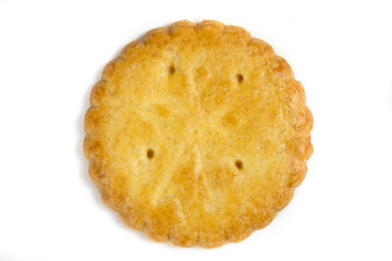 biscuits sablés breton sur un fond blanc