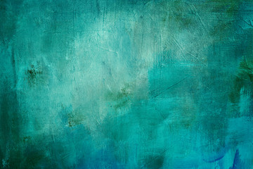 Blue green grungy backdrop