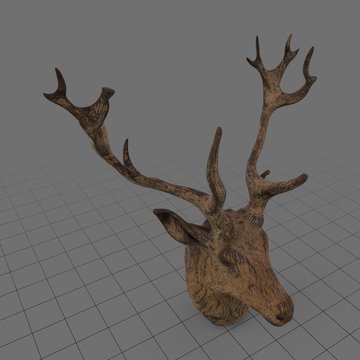 Stag head