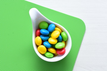 colorful candies with a lot of flavor