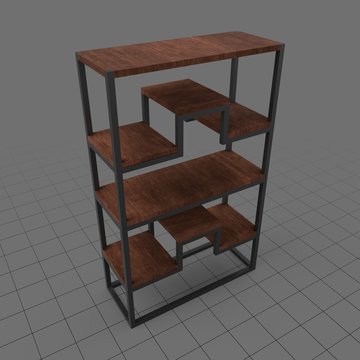 Modern bookshelf