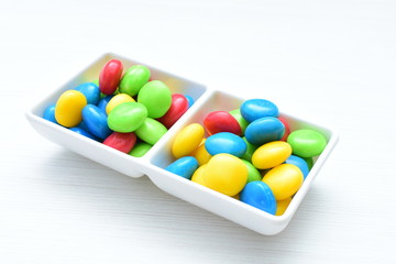 colorful candies with a lot of flavor