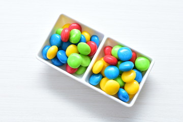 colorful candies with a lot of flavor