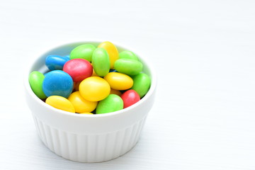 colorful candies with a lot of flavor