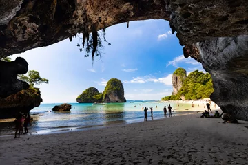 Photo sur Plexiglas Railay Beach, Krabi, Thaïlande Phra Nang Cave, Krabi, Thailand