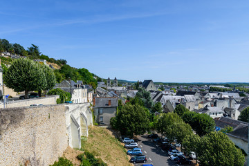 VIEWS OF THE VILLA DE CHINON IN FRANCE