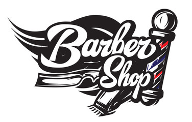 Vector illustration for advertisements for male beauty salon