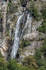 Waterfall in Valle Maggia