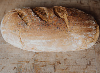 close up of a bread