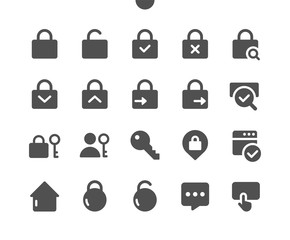 Login v1 UI Pixel Perfect Well-crafted Vector Solid Icons 48x48 Ready for 24x24 Grid for Web Graphics and Apps. Simple Minimal Pictogram