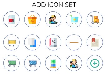 add icon set