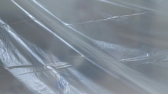 Virus lab covered with protective plastic glass or window. Novel coronavirus - 2019-nCoV, WUHAN virus concept