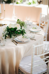 elegant table setting