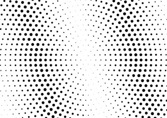 Abstract halftone dotted background. Futuristic grunge pattern, dot and circles.  Vector modern optical pop art texture for posters, sites, business cards, cover, postcards, labels, stickers layout.