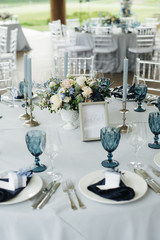 table set for dinner