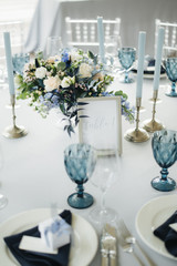 elegant table setting