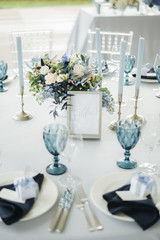 table set for dinner