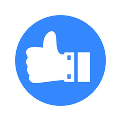 Like icon, Favorite, hand like sticker