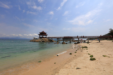Wuzhizhou Island Scenery, Sanya City, Hainan Province, China