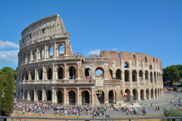 Fototapeta na wymiar Anfiteatro de Roma