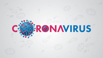 Novel coronavirus (2019-nCoV). Wuhan virus disease,  virus infections prevention methods infographics. Logo, symbol & Background.