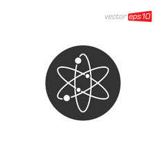 Atom Technology Icon Logo Vector