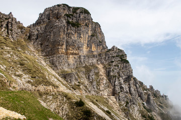 Obraz premium pasubio mountain in the italian alps