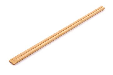 Chinese chopsticks, isolated on white background