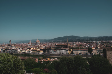 Fototapeta na wymiar Panorámica de Florencia