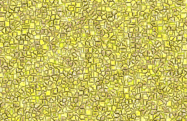 yellow colored abstract square blocks