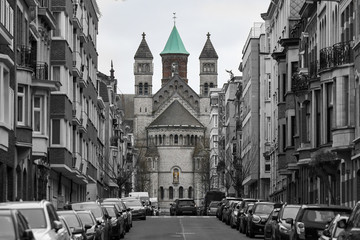 Fototapeta premium Eglise du Collège Saint-Michel à Bruxelles