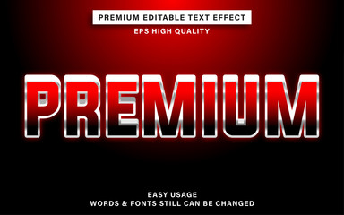 Premium text effect