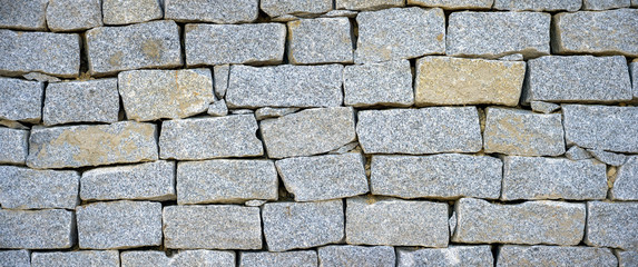 Dry stone wall