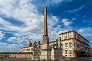 Fototapeta na wymiar Quirinalspalast in Rom