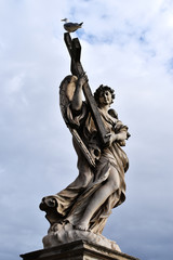 Fototapeta premium statue of angel