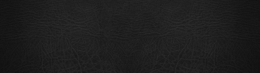 old black gray rustic leather texture background banner panorama
