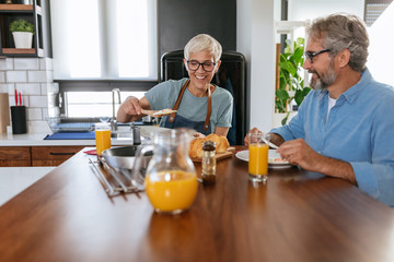 They always start the day together