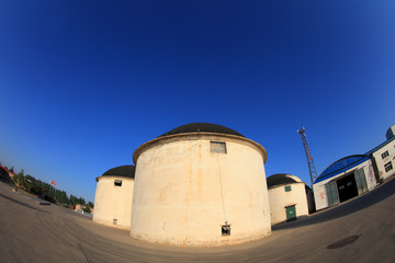 Fototapeta premium Chinese Traditional Style of Grain Storage Architectural Landscape