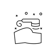 Massager, relax, buttocks icon. Simple line, outline vector elements of cosmetology and beauty icons for ui and ux, website or mobile application