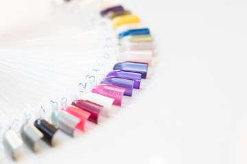 Nail wheel with colours