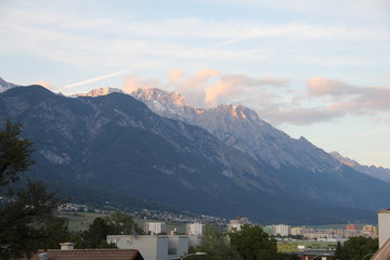 town in the mountains