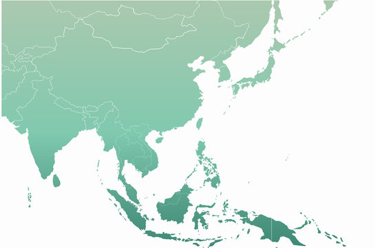 asian countries map. graphic vector map of manila. philippine map. south asia country.