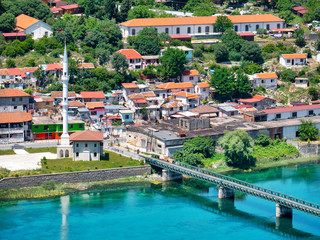 Fototapeta na wymiar Shkodra,Albanien