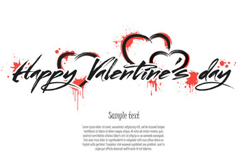Fototapeta premium Happy Valentine's Day
