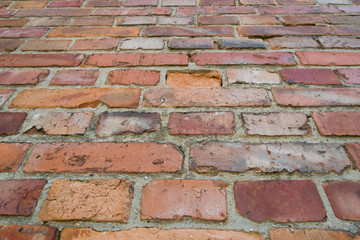 Textur einer Wand altes Mauerwerk