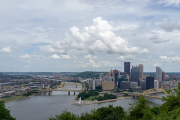 CONFLUENCE - Monongahela River - Allegheny River - Ohio River