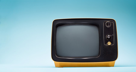Retro classic old vintage tv