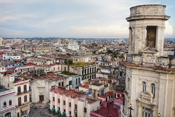 Fototapeta na wymiar Havana Rooftops 